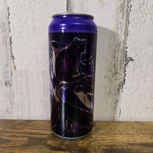 3/$15 Cool gear Purple and Black Cat Design Can cup